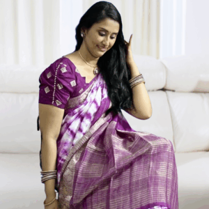 Viscose Dola Tye & Dye sarees