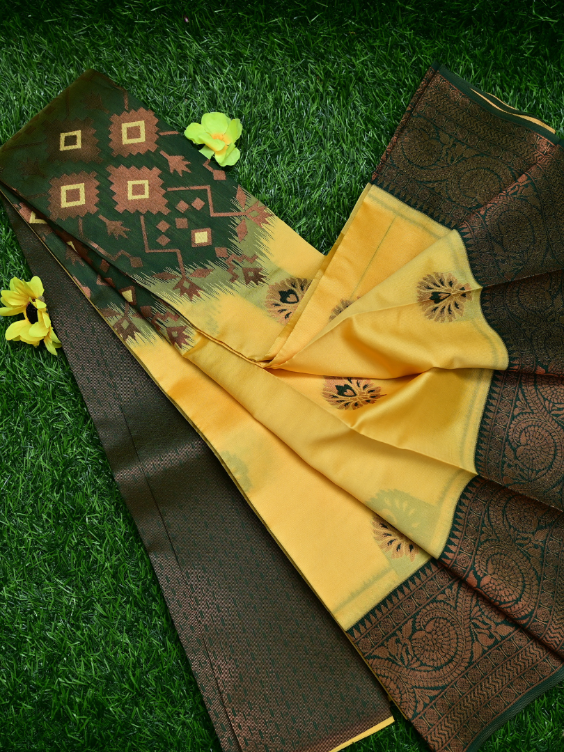 Lemon Yellow with green1