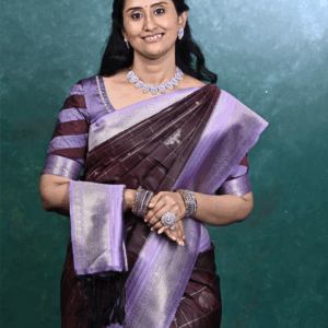 Premium Kanchi semi silk sarees
