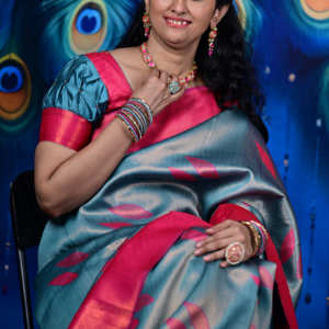 Kanchi Semi silk Tissue Saree