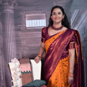 Kanchipuram Semi-Silk Airplane Sarees
