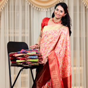 Kashmiri Meenakari Weaving Saree